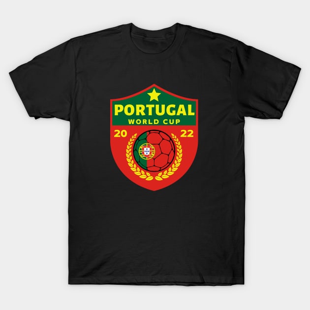 Portugal Futebol T-Shirt by footballomatic